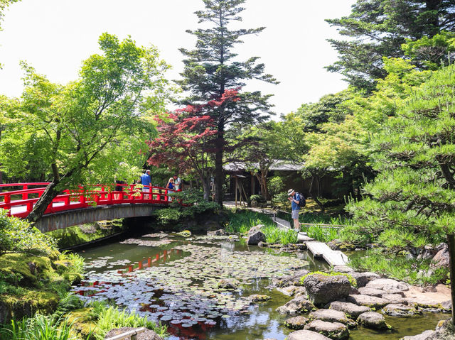 【島根県】 山陰最大級の池泉回遊式日本庭園『由志園』
