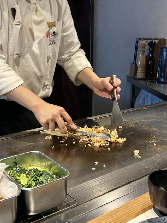 【福岡県・中洲】鉄板焼き はかたの桜華 中洲本店
