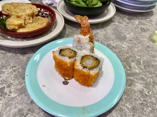 元氣壽司✨🍣  體驗迴轉壽司火車🚞🥰