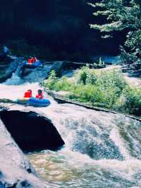 湖北紅安對天河漂流遊玩攻略，適合夏天遊玩