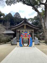 Kamado Shrine ศาลเจ้าความรักกลางภูเขาในฟุกุโอกะ