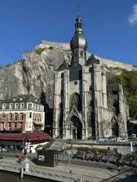 Dinant - Charming city by the river Meuse in Wallonia, Belgium