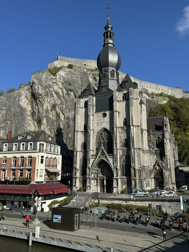 Dinant - Charming city by the river Meuse in Wallonia, Belgium