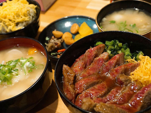 아소여행 우치노마키맛집 야마이치 아카규동 