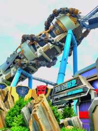 Futuristic Transformers Metrobase in Universal Studios Beijing
