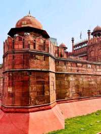 🟥 Red Fort, New Delhi – Where India’s History Stands Tall 🇮🇳