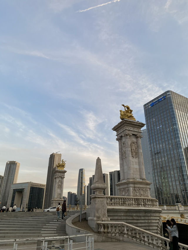 🎡 เทียนจิน เที่ยวเพลินริมแม่น้ำ ชม Tianjin Eye 