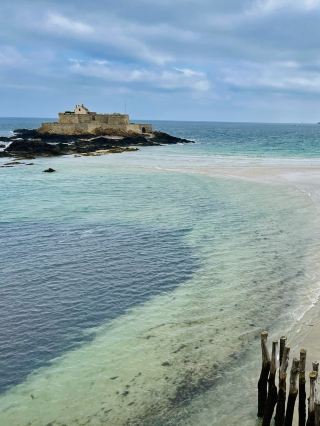 Beautiful seaside fortress city, Saint-Malo.