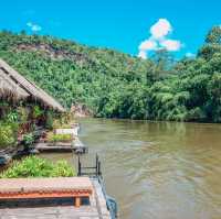 River Kwai Jungle Rafts Floating Hotel 