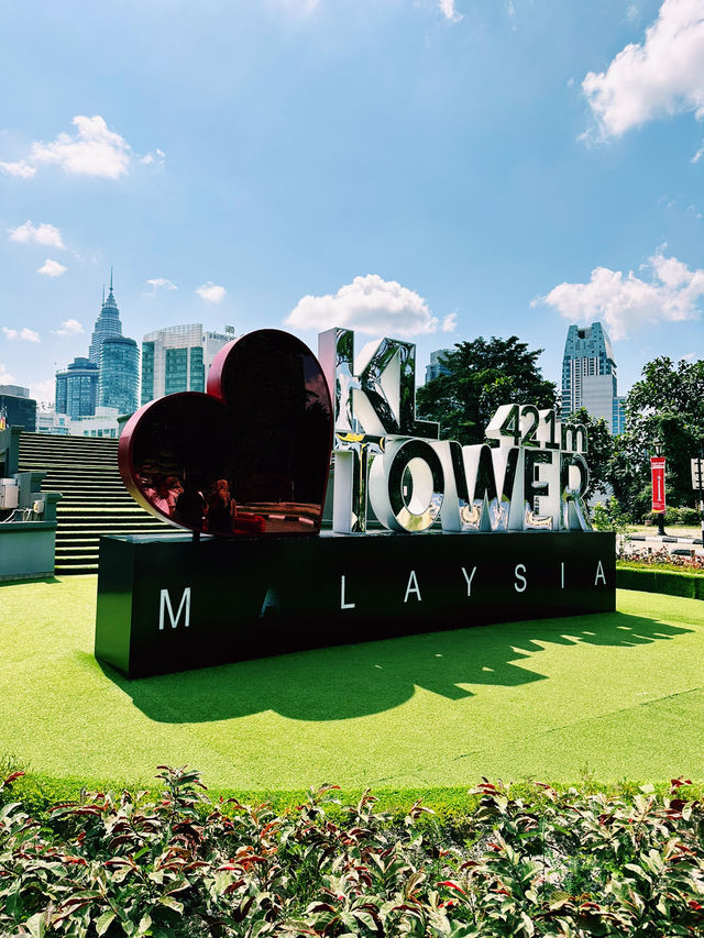 Skyward Gaze – KL Tower from the Ground Up
