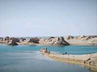 Wild Desert at Shuishang Yardang