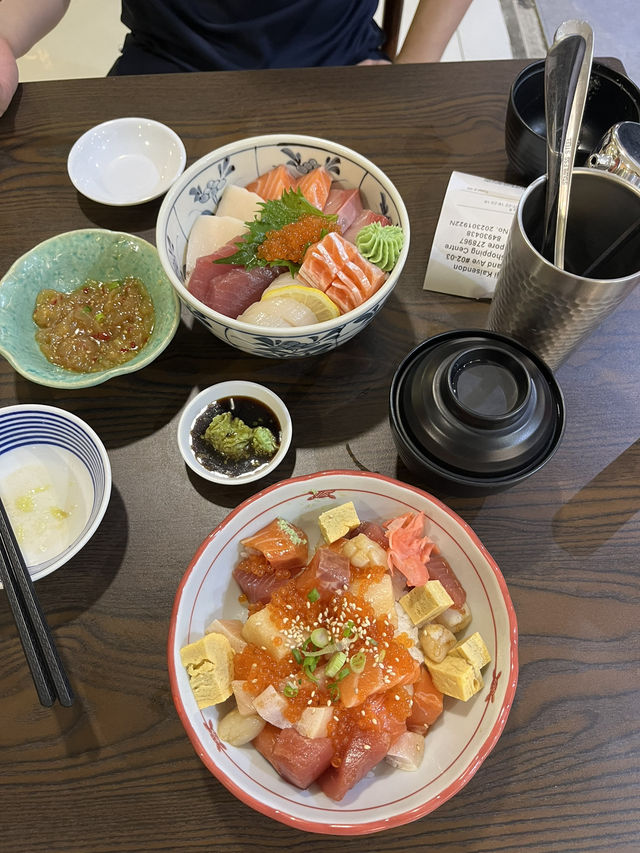 Authentic Japanese food 
