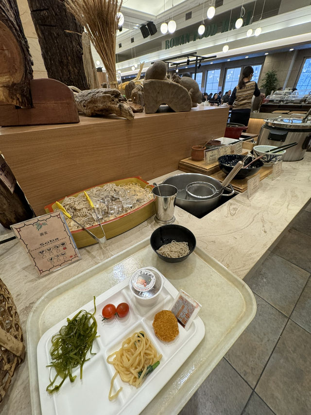 traditional tatami-style hotel at Hokkaido Onsen village 