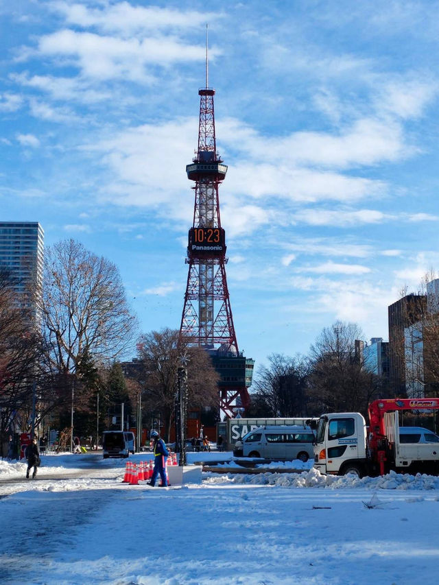 🌨️🏙️ ตึกซัปโปโรกลางหิมะ หนาวแค่ไหนก็หลงรัก