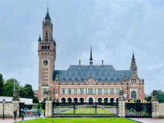 The Hague, Netherlands, Peace Palace, Parliament Building