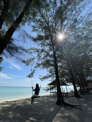 A tropical paradise in East Kalimantan 🇮🇩 