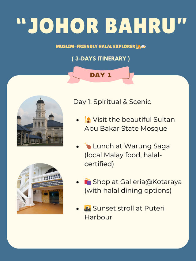 Johor Bahru Itinerary Muslim-Friendly ๐๐   Johor Bahru Itinerary Muslim-Friendly ๐๐