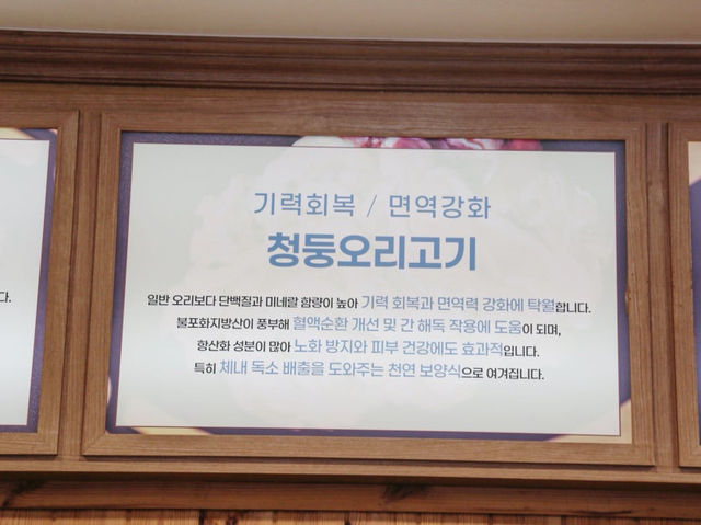 정관 고기집 샵52 오리숯불구이와 곤드레밥 보양식의 만남
