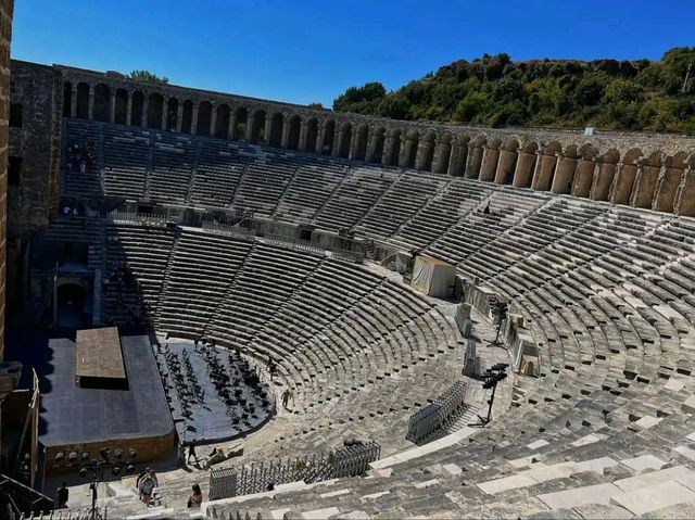 🎭 Aspendos Theater – A Masterpiece of Roman Architecture