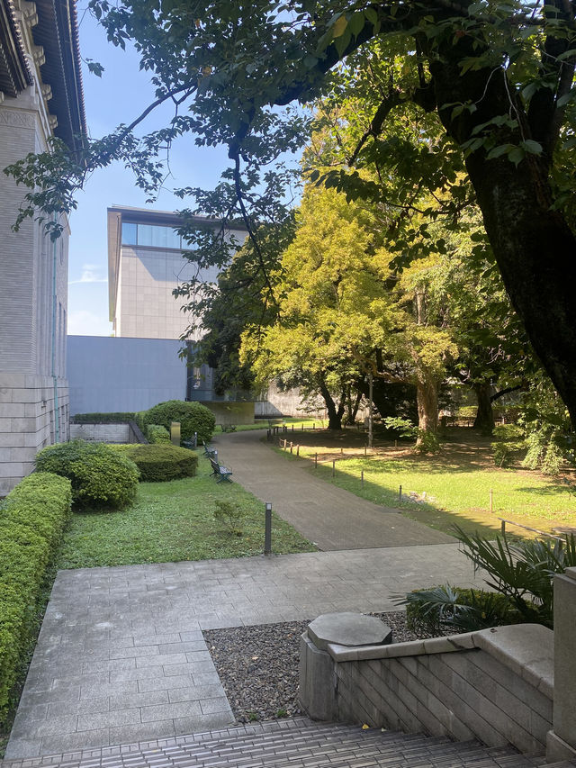【東京都上野🇯🇵東京国立博物館　庭園】歴史に触れながらのんびり散歩☺️