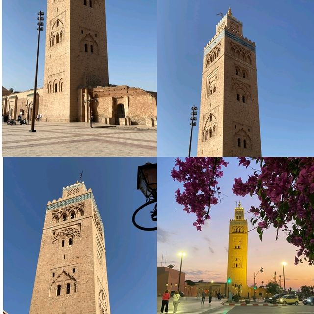 Majestic Vibes at Minaret de la Koutoubia 🌅🕌