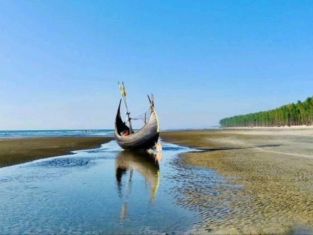 Sunny Shores Await🌞 coxs Bazar ⛵