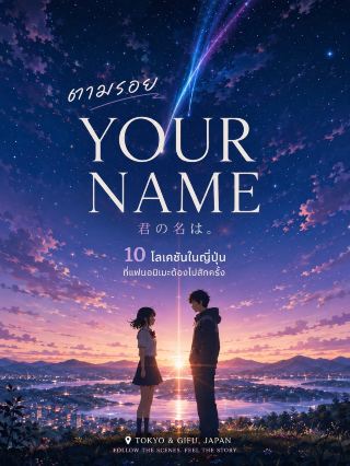 跟着《你的名字。》(君の名は。) 去旅行！10個令你彷如置身動畫般嘅日本取景地。