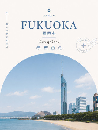 🇯🇵 Travel Review: Fukuoka – The City of Ramen, Street Food, Beaches, and Spiritual Seeking 🍜⛩️🌊

Fukuoka is a large city on Kyushu Island that's very easy to travel around. It has everything from shopping and shrines to cafes, local food, and beautiful sea views.

Fukuoka's charm lies in its perfect blend of urban atmosphere and relaxed vibes. It's easy to get around and famous for its food, especially Hakata Ramen and Yatai (street food stalls), which have become iconic images of the city.

⸻

📍5 Must-See Places

1. Dazaifu Tenmangu Shrine ⛩️

Dazaifu Tenmangu Shrine is one of Fukuoka's most famous shrines, particularly known for its association with studies, exams, and education. 🎓✨

The entrance area features a pedestrian street lined with snack shops, cafes, and souvenir shops. A highlight to try is Umegae Mochi, grilled mochi filled with red bean paste.

⸻

2. Ohori Park 🌿

A large park in the heart of the city. Distinguished by its lake and waterfront promenade, the tranquil atmosphere is perfect for strolling, jogging, or relaxing after a day of sightseeing in the city.

The weather is especially nice in the mornings and evenings, making for beautiful, minimalist Japanese-style photos 📸

⸻

3. Fukuoka Tower 🗼

A seaside landmark in Fukuoka, offering panoramic views of the city and Hakata Bay.

Recommended to visit in the evening before sunset to experience the daytime view, the sunset light, and the nighttime city atmosphere all at once 🌅✨

⸻

4. Momochi Seaside Park 🌊

A beach and relaxation area by the bay near Fukuoka Tower, ideal for seaside strolls, relaxing in a cafe, and taking photos.

For those who prefer a relaxed pace of travel, consider combining Fukuoka Tower and Momochi Seaside Park into one day, as they are very close together.

⸻

5. Canal City Hakata 🛍️

A large shopping mall in the heart of the city with shops, restaurants, cafes, and relaxation areas.

Perfect for shopaholics, especially on rainy days or when you want a break from outdoor sightseeing. You could easily spend hours here without getting bored.

⸻

🍜 Must-try foods:

🍜 Hakata Ramen – Rich pork bone broth ramen with thin Hakata-style noodles.

🍲 Motsunabe – Fukuoka-style offal hot pot.

🥟 Hakata Gyoza – Small, easy-to-eat dumplings.

🍢 Yatai Street Food – Nighttime street food stalls.

🍓 Amaou Strawberry – Fukuoka's famous strawberries.

🍡 Umegae Mochi – Grilled mochi with red bean filling. Famous Products from Dazaifu

⸻

🎁 Popular Souvenirs

🍓 Amaou Strawberry Flavored Snacks

🍘 Menbei (Mentai-flavored Rice Crackers)

🐟 Mentaiko (Seasoned Cod Roe)

🍜 Hakata Ramen (Takeaway Pack)

🍡 Dazaifu Sweets

🎌 Dazaifu Tenmangu Amulets

⸻

🚆 How to Get There

· From Fukuoka Airport → Hakata: Convenient and quick access by subway.

· Within the city, primarily use the Fukuoka City Subway.

· Hakata and Tenjin areas are well-connected by trains, buses, and subways.

· To reach Dazaifu, use the Nishitetsu train.

⸻

💰 Estimated Budget

(Excluding airfare)

🏨 Accommodation: 1,800–5,000 THB/night

🍜 Food: 250–1,200 THB/meal

🚆 Transportation: 200–700 THB/day

☕ Cafes/Desserts: 150–500 THB

🎟️ Entrance Fees: Many attractions are free, while viewpoints and museums have entrance fees depending on the location.

⸻

🌸 Best Time to Visit?

🌸 March–April
Cool and comfortable weather, perfect for cherry blossom viewing and sightseeing all day.

🌿 May
Pleasant weather, lush greenery, ideal for gardens and beaches.

☀️ June–August
Summer atmosphere, perfect for beach activities, but it can be quite hot and includes a rainy season.

🍁 October–November
Cool and comfortable weather. This is another great time to travel!

❄️ December–February
The weather is cold, perfect for ramen and hot pot! 🍜

⸻

💡 Fukuoka Travel Tips

✅ Stay near Hakata for those who prioritize convenient transportation and connecting to other cities.

✅ Stay near Tenjin for those who enjoy shopping, cafes, and nightlife.

✅ Visit Dazaifu in the morning for a more relaxed stroll and photos than later in the day.

✅ In the evening, try a meal at a Yatai (street food stall).

✅ Schedule Fukuoka Tower and Momochi Seaside Park for afternoon to evening to enjoy the sunset and nighttime views.

⸻

Fukuoka is a great city for first-time visitors to Japan and those who want a less tiring trip, as the airport is close to the city. Easy to get around, lots of delicious food, and it can also be used as a base to travel to other cities in Kyushu 🚆

If you have 3 days and 2 nights or 4 days and 3 nights, it's a good time to visit the main attractions, covering everything from eating 🍜, shopping 🛍️, visiting temples ⛩️, cafes ☕, and the beach 🌊

It's definitely a city I'd want to revisit if I have the chance 🇯🇵✨

#JapanTravel #Fukuoka #FukuokaTrip #Kyushu #JapanReview #IndependentJapanTravel