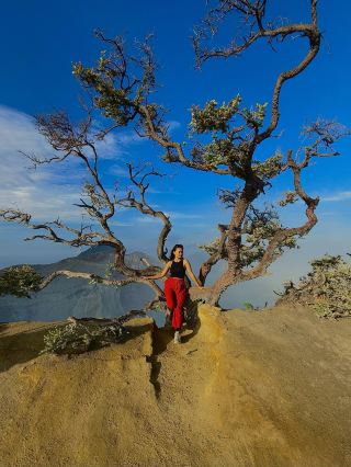 Blue Fire Magic at Kawah Ijen 🌋✨

Ready for a volcanic adventure? Kawah Ijen is famous for its mesmerizing blue fire phenomenon and massive acidic turquoise crater lake—a jaw-dropping sight you won’t want to miss. 

🧭 Recommended Route & Must-Do:
Start your hike from the base at midnight to catch the blue flames before sunrise (they’re most visible in the dark!). The trek takes about 1.5–2 hours, ending at the crater rim—don’t rush, the scenery changes constantly and is worth every step. Once at the rim, descend carefully into the crater to see the blue fire—this is truly bucket-list worthy! Stay after sunrise to witness golden hues dancing on the misty lake surface; it’s absolutely magical.

📸 Insta-Worthy Spots:
The best photo angles are at the crater’s edge—get shots of both the glowing flames before dawn and the vivid lake after sunrise. The silhouettes of sulfur miners at work add a powerful storytelling touch.

⚡ Practical Tips & Personal Insights:
Pack a proper mask (the sulfur gases are intense—your nose will thank you!), and rent goggles if you don’t have any. Wear layers; it’s chilly at night but warms up fast. Sturdy hiking shoes are a MUST—the paths are rocky and slippery in places. Bring a flashlight or headlamp, as it’s very dark during the initial hike.

🚦 Precautions:
Sulfur fumes can be overwhelming—keep your mask on around the crater. The descent can get congested, so move carefully, especially with crowds. If you’re sensitive to strong smells, consider limiting time near the blue fire.

#KawahIjen  #BlueFire  #Indonesia  #AdventureTravel  #VolcanoMagic 