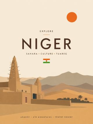 ニジェール (Niger) 🇳🇪 砂漠と歴史を巡る旅：トゥアレグ文化の魅力