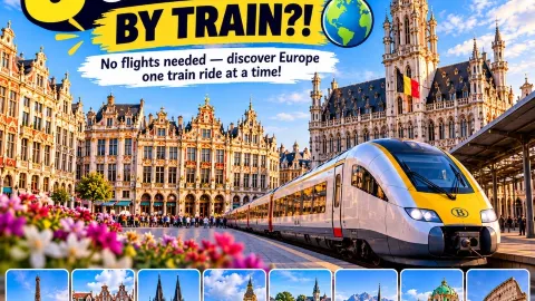 How I Explored 8 Countries from Brussels by Train 🚆🌍 — traveler post in Stuttgart