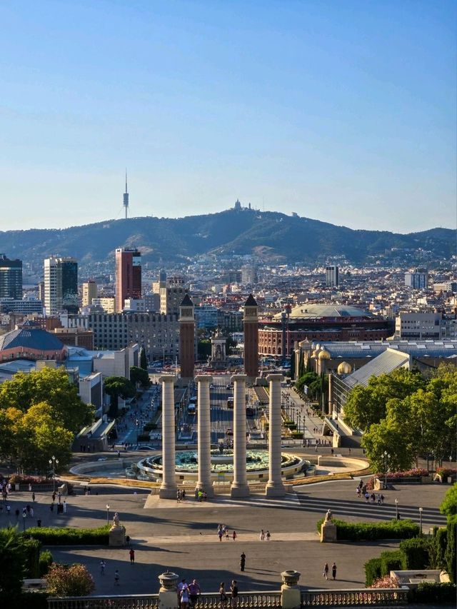 Looking for great and free Barcelona views? I got you covered😎🌇