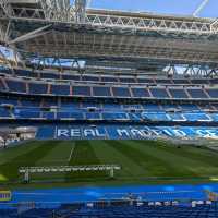 Stadium tour of Real Madrid 
