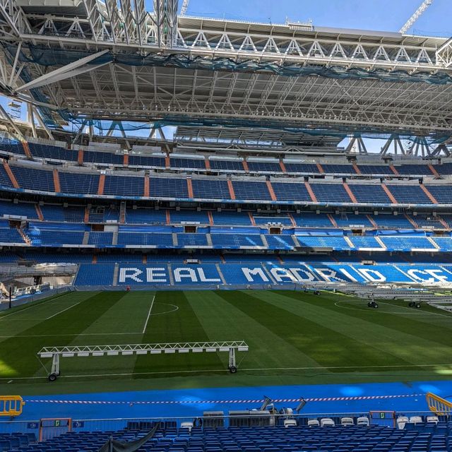 Stadium tour of Real Madrid 