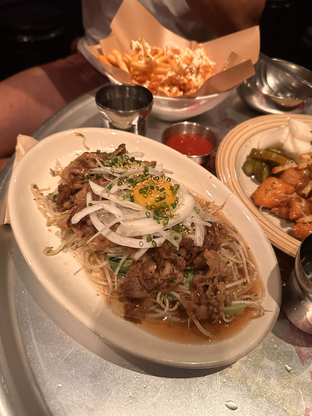 Eat your way to happiness, Itaewon food street Seoul