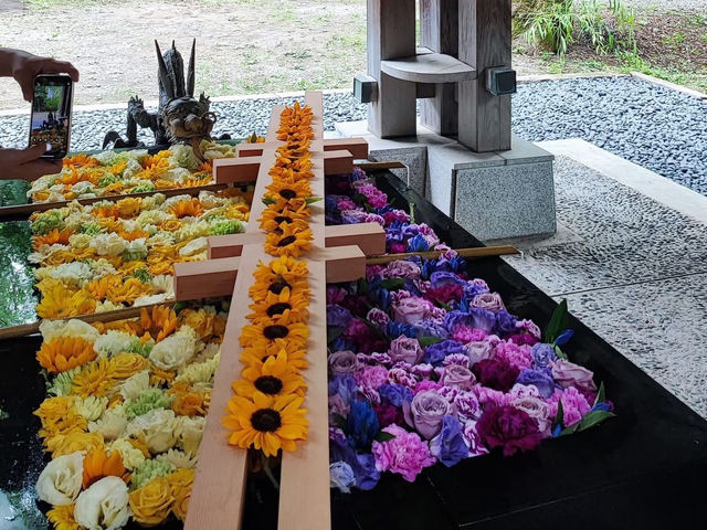The best shrine in the eastern of Hokkaido where the snow fairy Shimaenaga comes