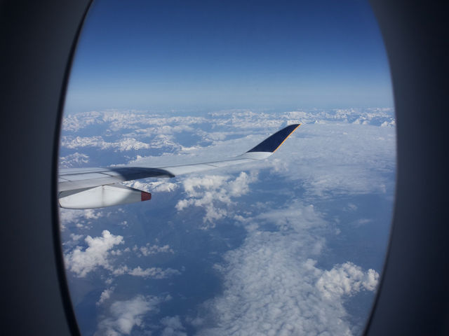 See the Alps in the sky