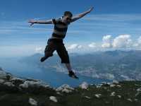 On top of the world! With little effort but great reward! 
