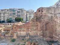 Ancient ruins in Thessaloniki