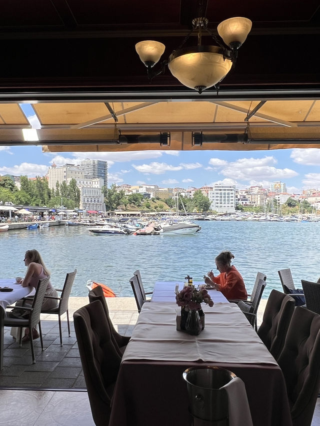 Black Sea and Constanta in Romania