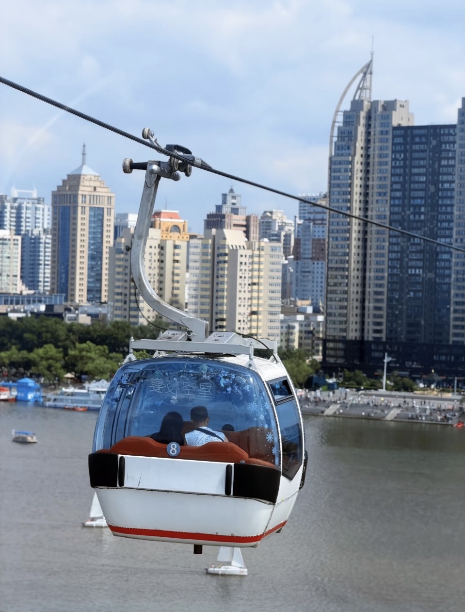 Harbin Songhua River Ropeway: A Bird's-Eye View Over the Water 🚡