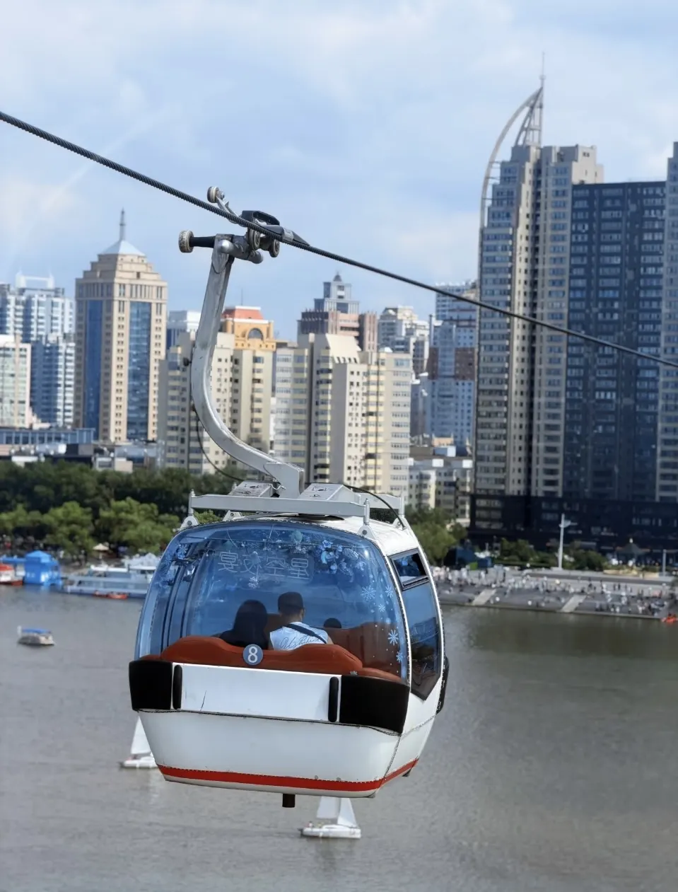 Harbin Songhua River Ropeway: A Bird's-Eye View Over the Water 🚡