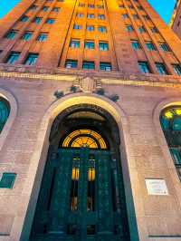 Original Art Deco details at the Fairmont