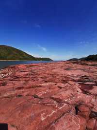 Hong Kong's Red Stone Gate, a hidden gem in the world-class geological park.