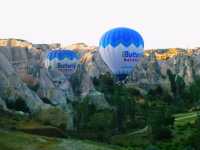 Turkish Journey Overlooking from Hot Air Balloon