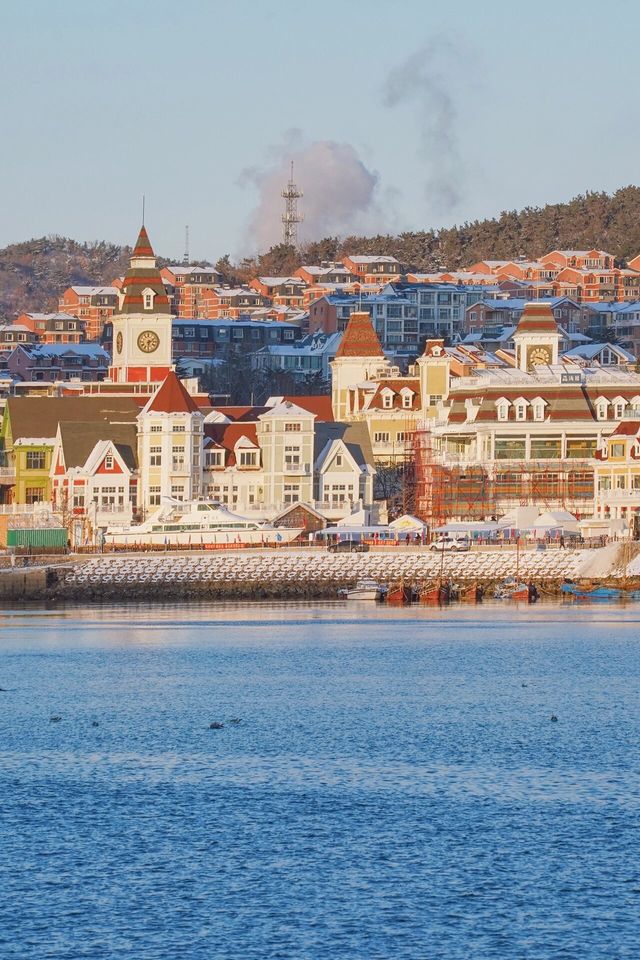 這座海濱下雪的城市一點也不輸國外，超浪漫