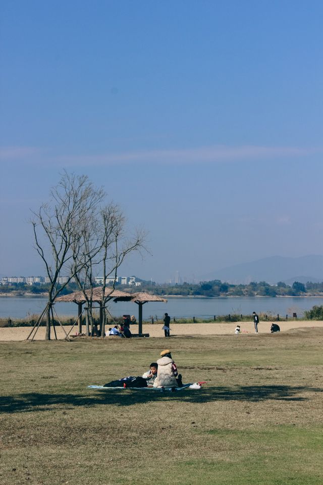 去沙灘公園，體驗一下福州版的“馬爾代夫”