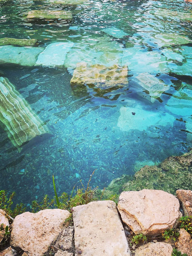 網紅古浴池|土耳其Cleopatra Pools