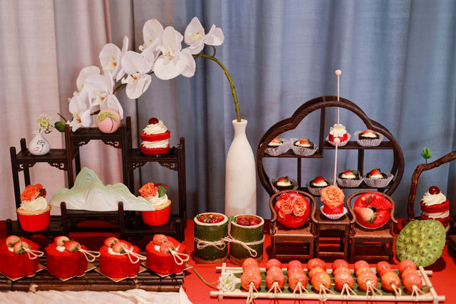 唯美國風生日派對，國慶來沐心島過生日