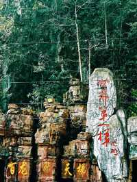 湖南張家界森林公園／以為是傳說，好一個天門山